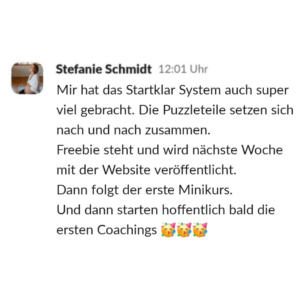 Die Puzzleteile setzen sich nach und nach zusammen