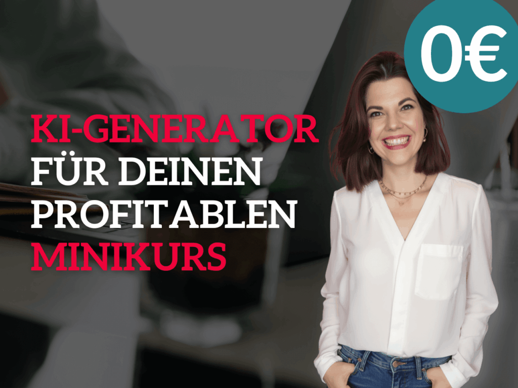 In 3 Schritten von der ersten Idee zum Minikurs-Konzept mit Verkaufsfaktor.